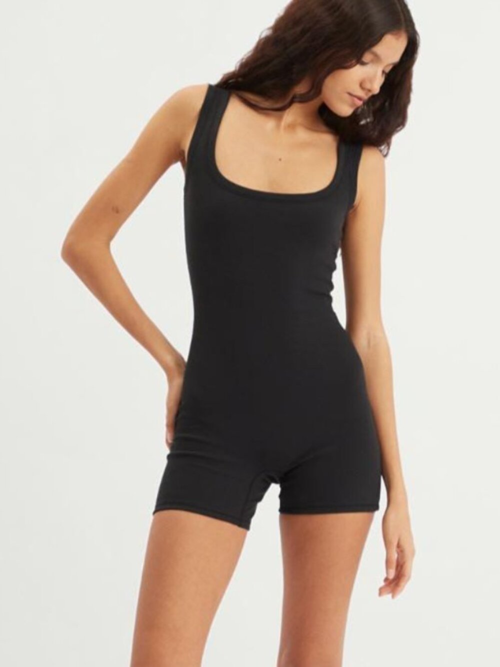 NWOT SKIMS Cotton Rib Onesie